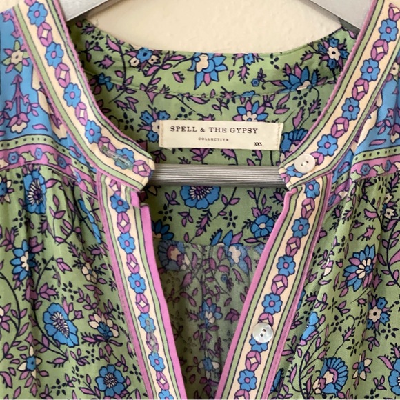 Spell Jasmine Flutter Sleeve Maxi - Picture 7 of 14